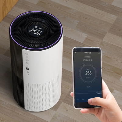 Home Appliances Hepa Filter WiFi Control Air Purifier For Smoke Dust