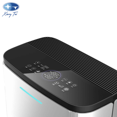 White Digital Display Hepa UV Air Purifier 95W With Nanocrystal Filter