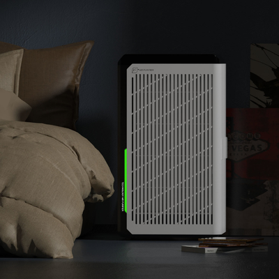 Wall Hanging Hepa UV Air Purifier Fog Free Whole House Humidification