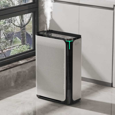 Himidity Sensor Home Air Purifiers With Spray Humidifier Tuya WiFi Control