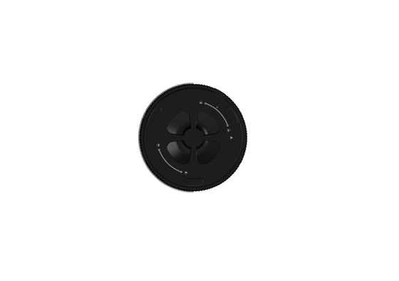 25DB UV Lamp Air Purifier With HEPA Activated Carbon Filter