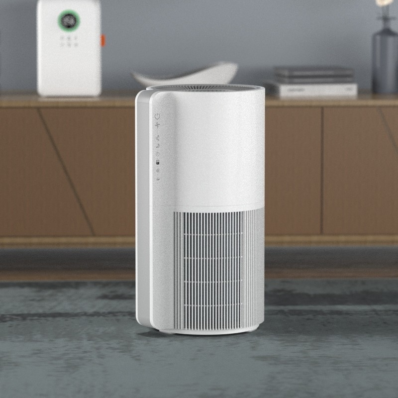 OEM Portable UV Air Sterilizer , Pet Mini Air Cleaner For Single Room