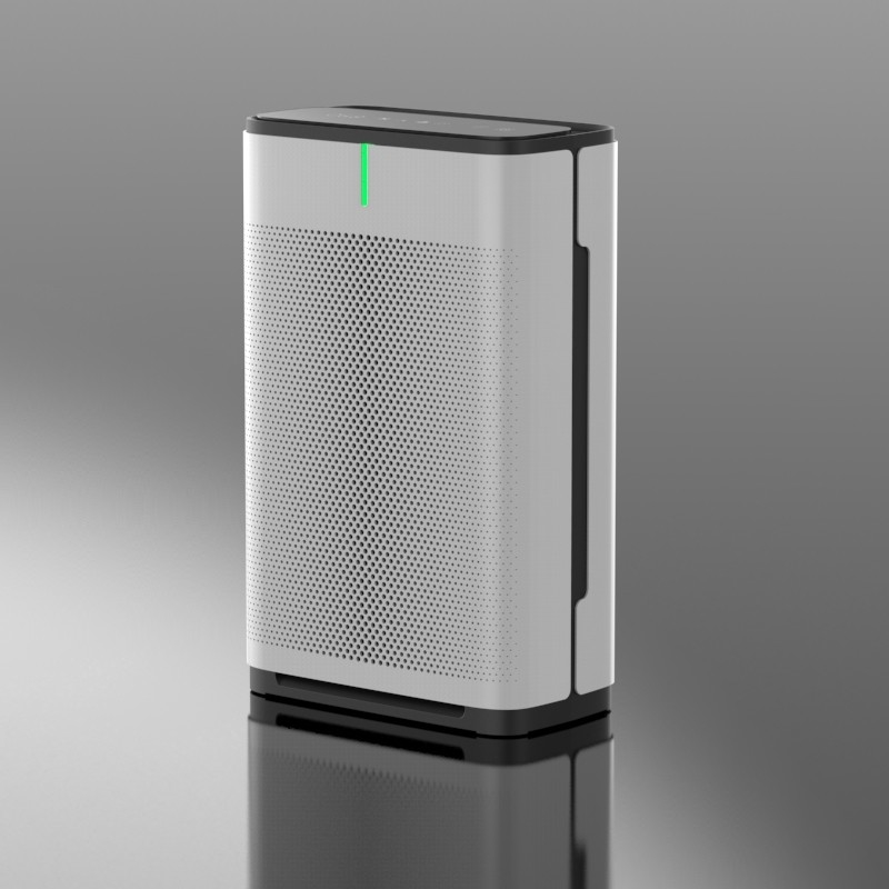 Dust Infrared Sensor UV Air Purifier Sterilizer 3 Speed Adjustable