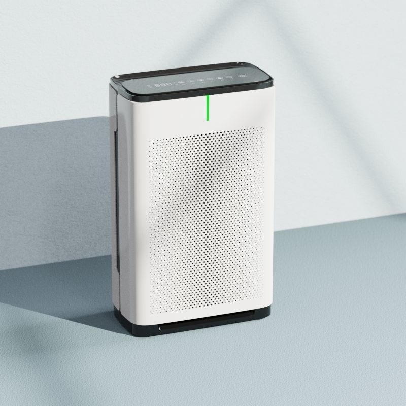 ROHS Approval Hepa Filter Home UV Air Purifier With Tuya WiFi Control