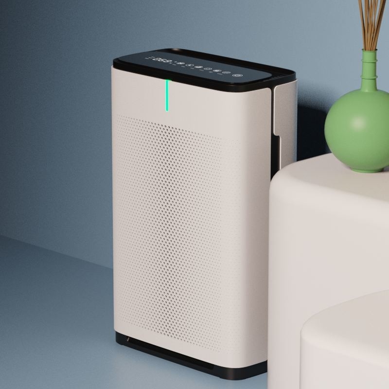 Hepa Filter UV Light Portable Air Purifier With Tuya WiFi Home Appliances