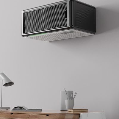 دستگاه تصفیه هوای اداری 240 متر مربعی موتور DC دیواری برای آلرژی